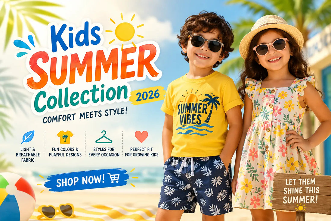 🌞 Kids Summer Collection 2026 – Comfort Meets Style