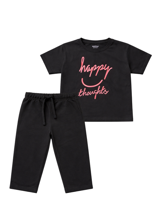 Girls Graphic T-Shirt With Trouser (GS-01)