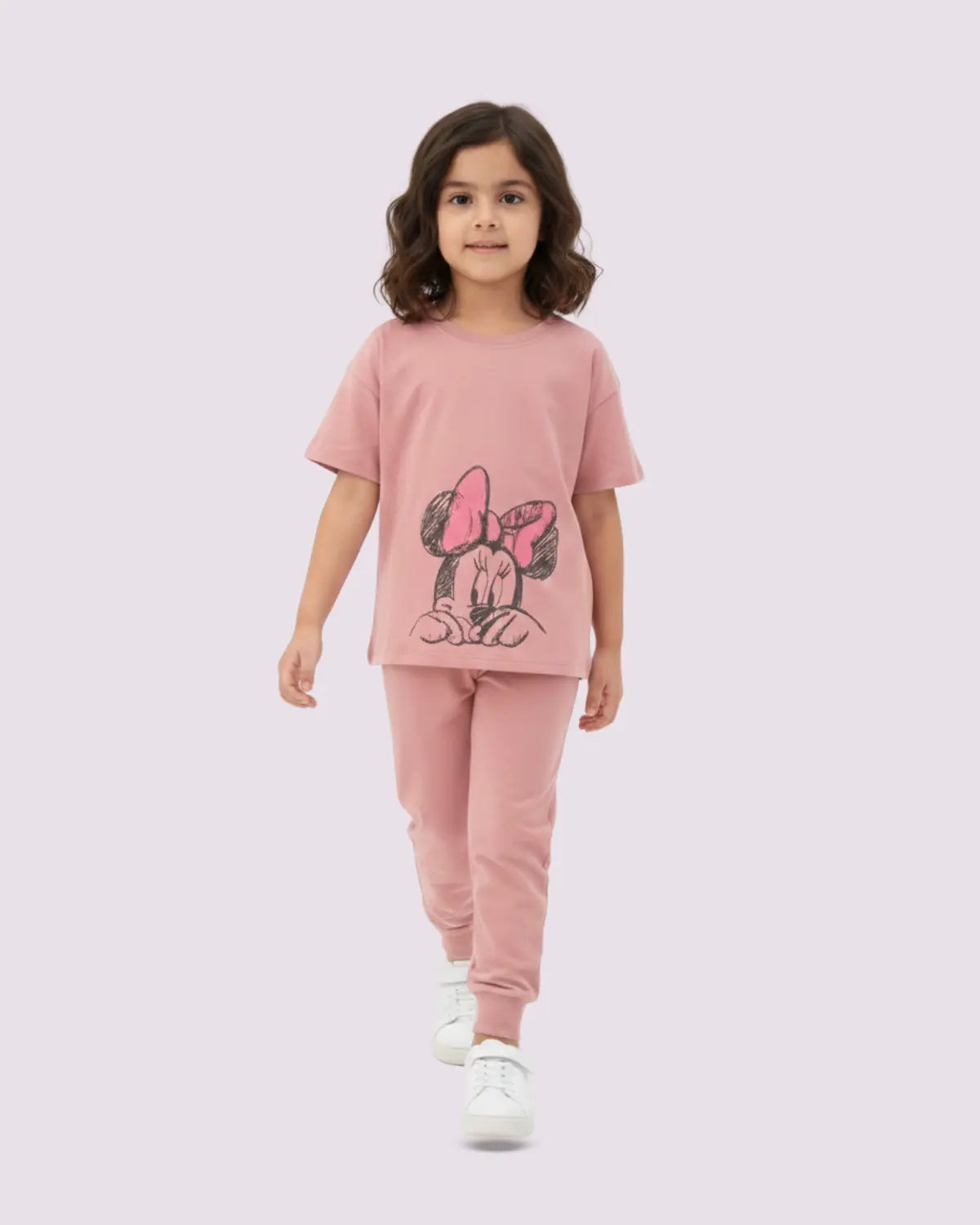 Girls Pink Minnie Mouse T-Shirt (GTS-01) Thread Theory