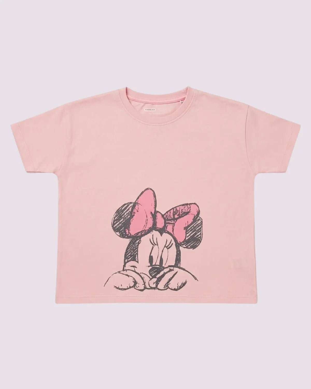 Girls Pink Minnie Mouse T-Shirt (GTS-01) Thread Theory