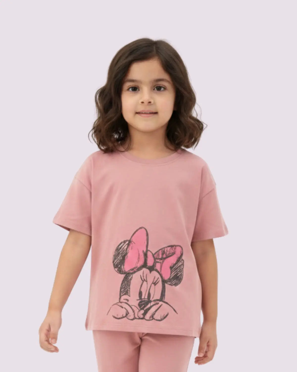 Girls Pink Minnie Mouse T-Shirt (GTS-01) Thread Theory